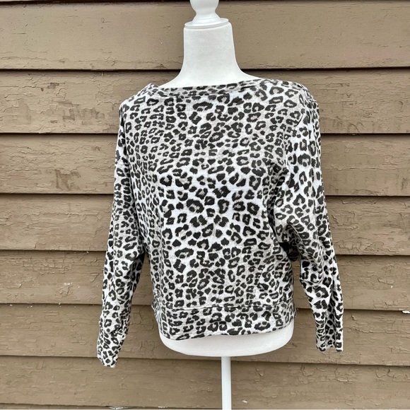 Good American leopard sweatshirt! - Picture 2 of 5
